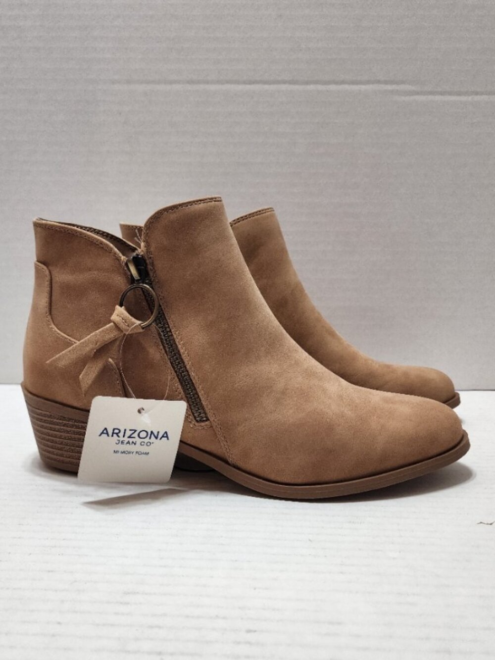 New Arizona Harrison Ankle Boot - Tan - Size 9 W  wide
